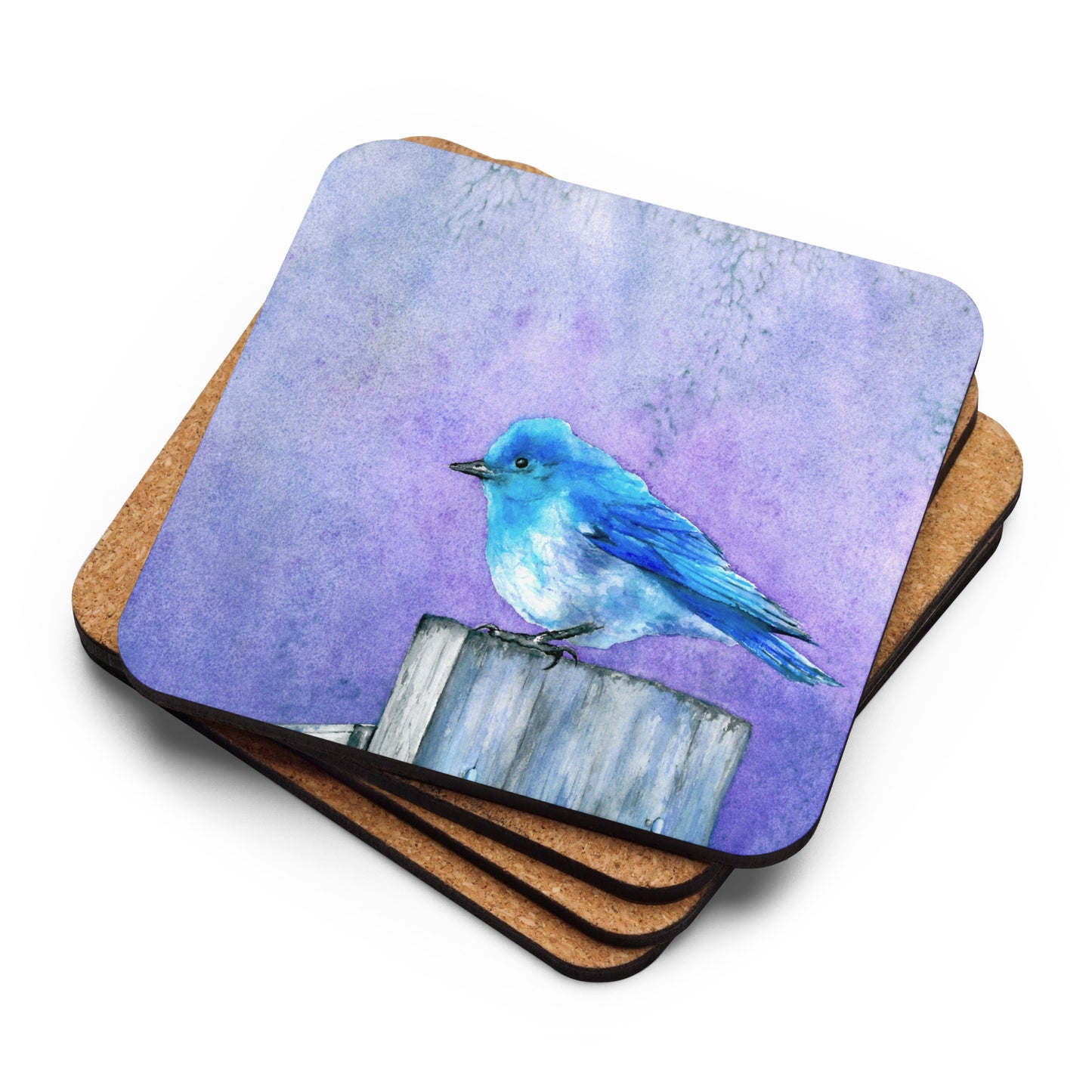 Bluebird Bliss Coaster Set