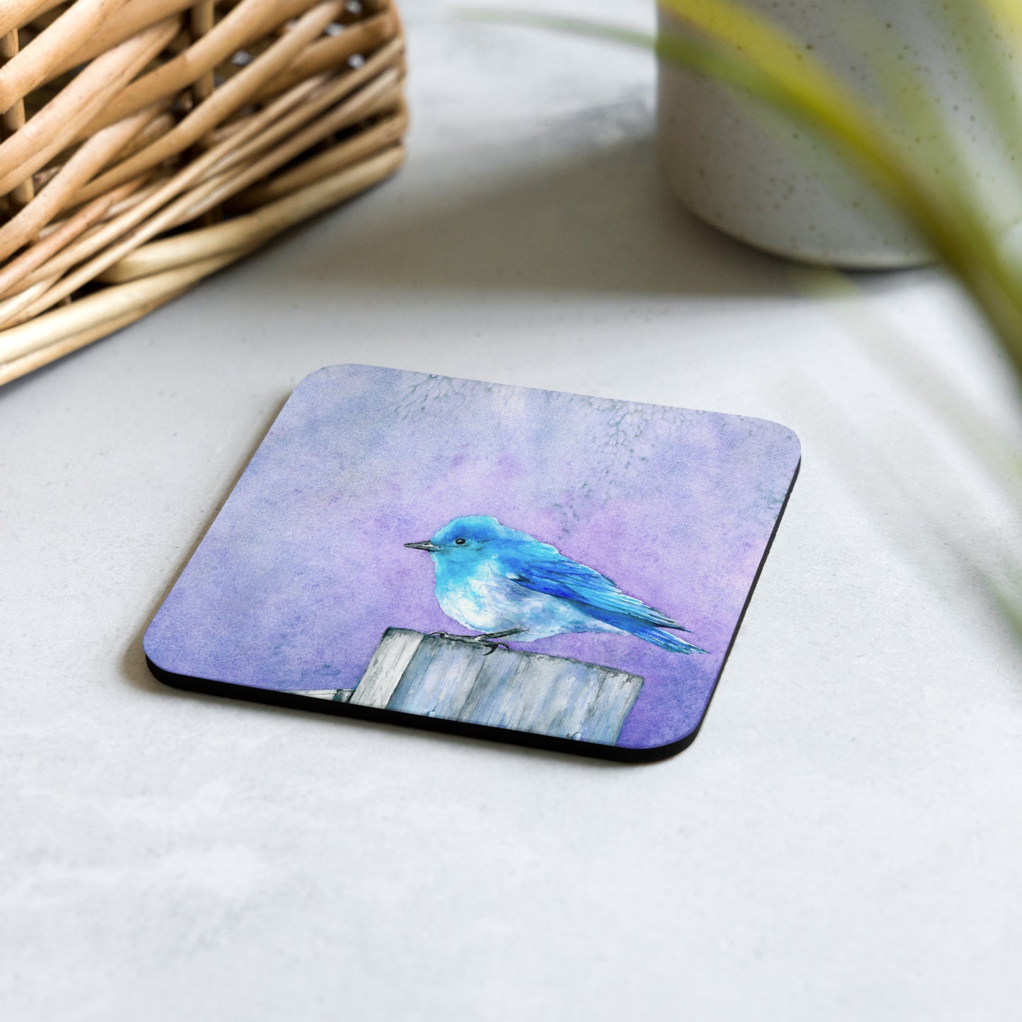 Bluebird Bliss Coaster Set