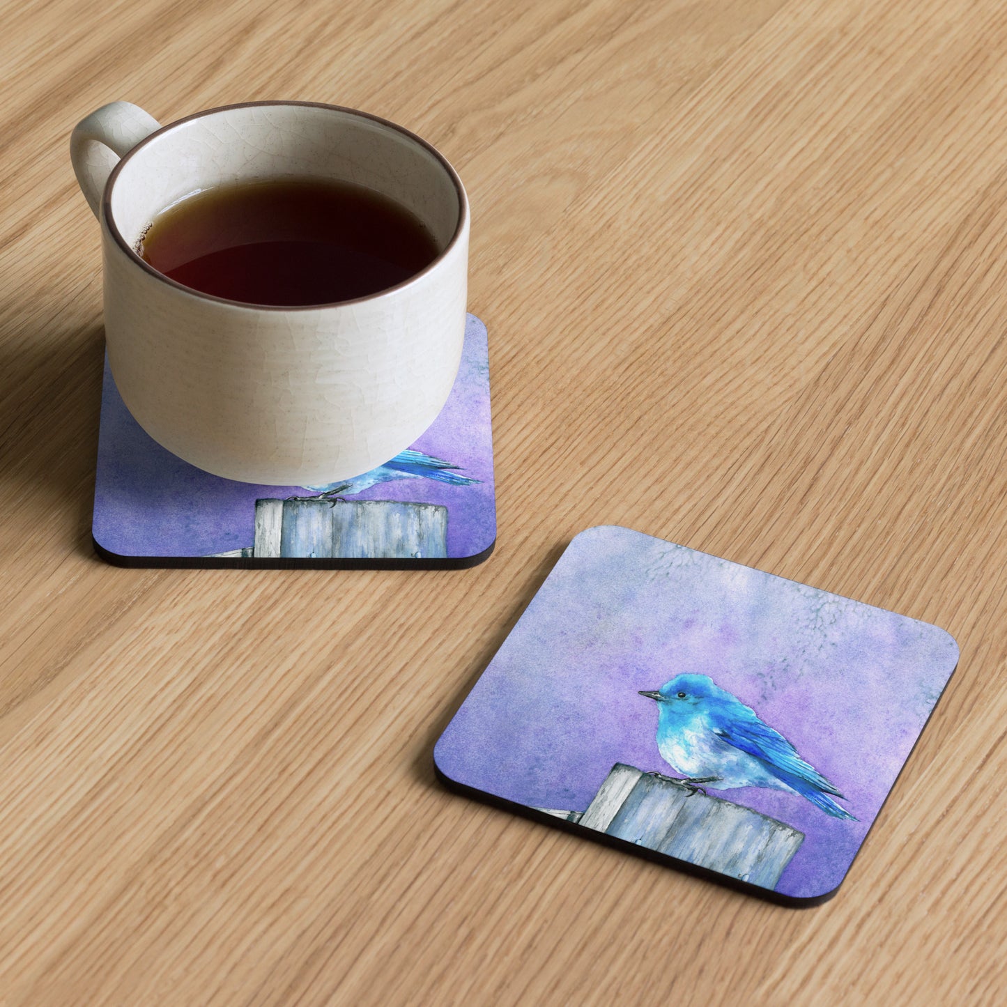 Bluebird Bliss Coaster Set