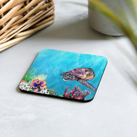 Sea Turtle Coaster Set