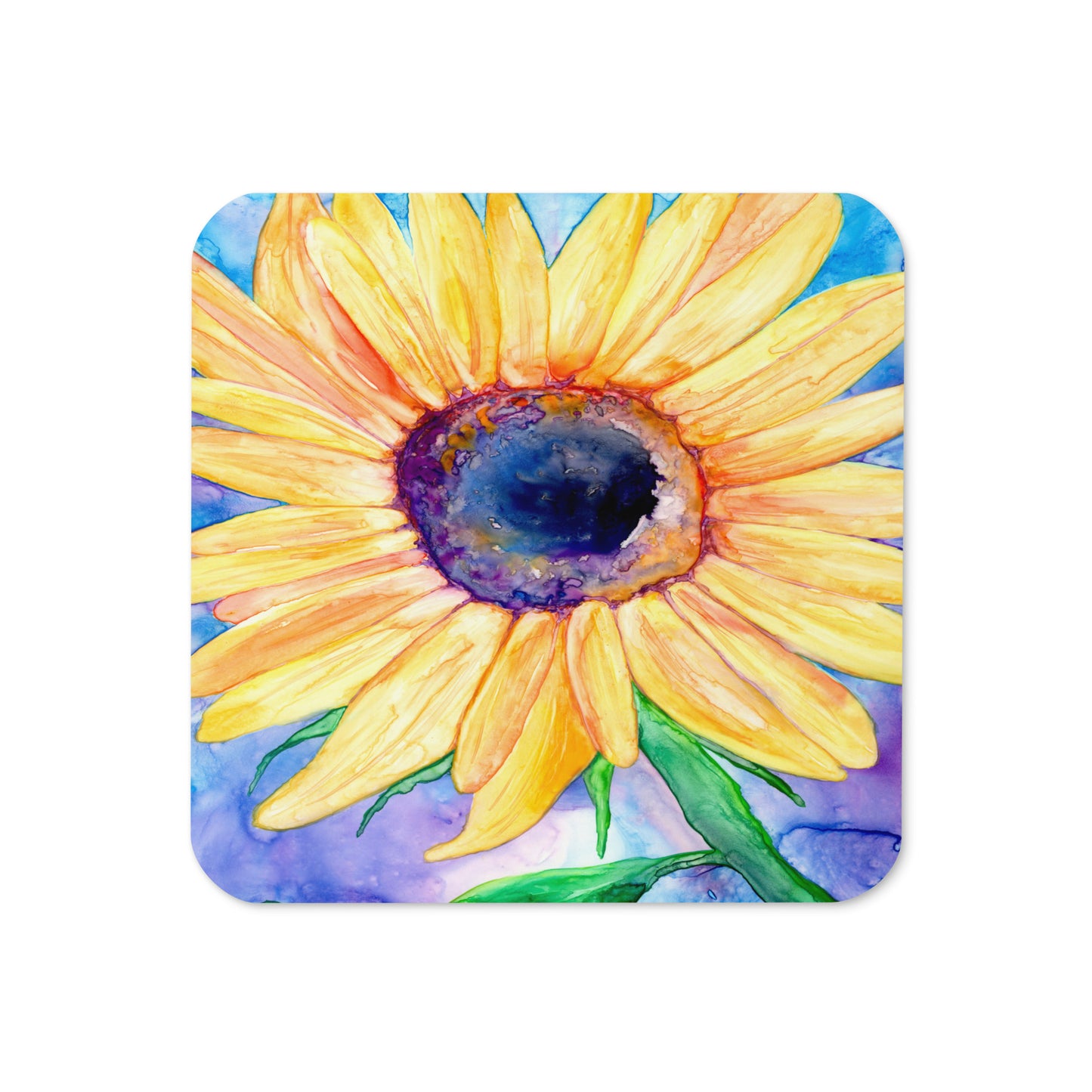 Sunflower Coaster Set