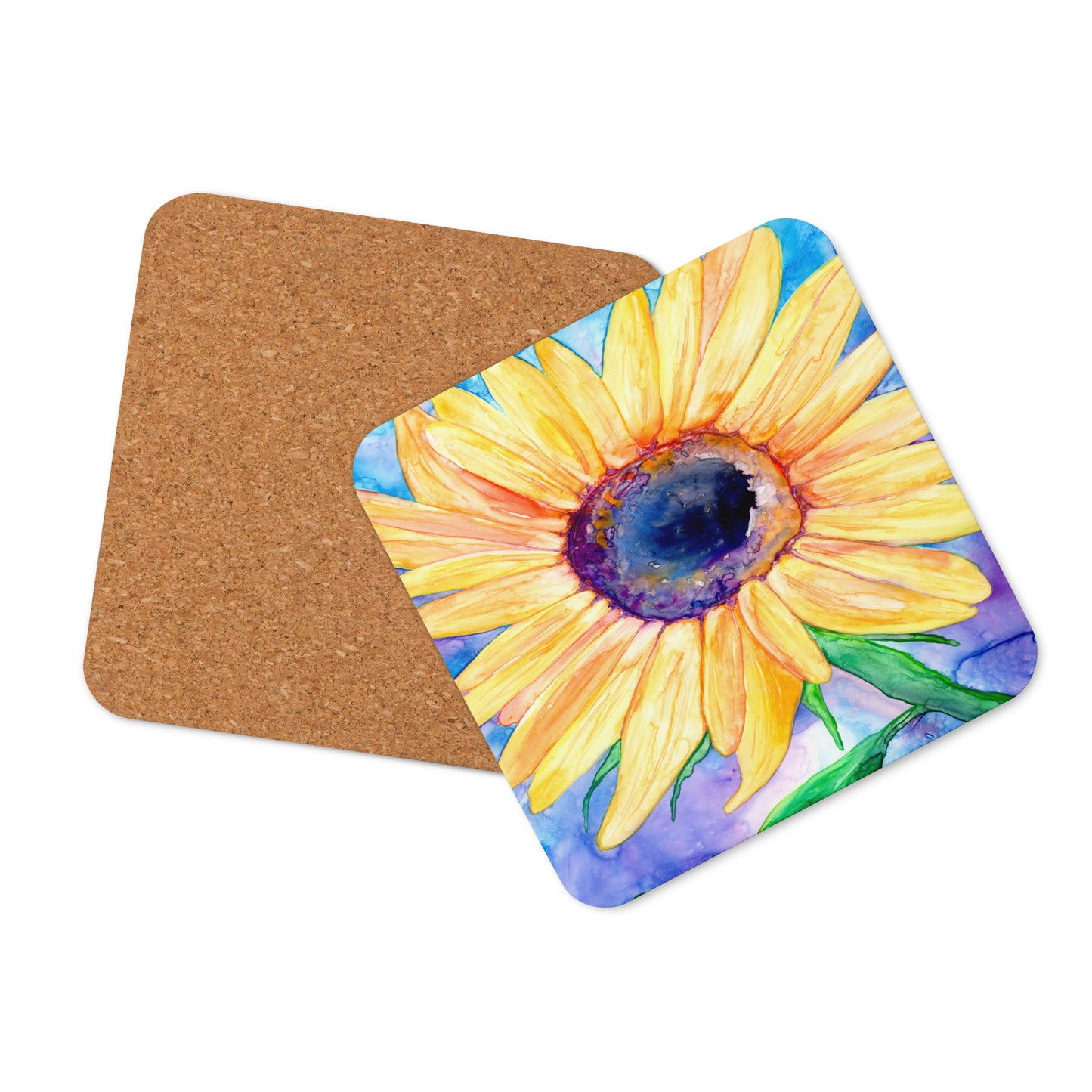 Sunflower Coaster Set