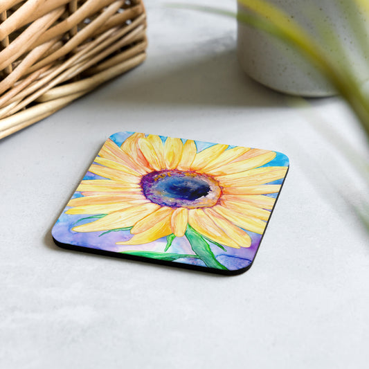 Sunflower Coaster Set