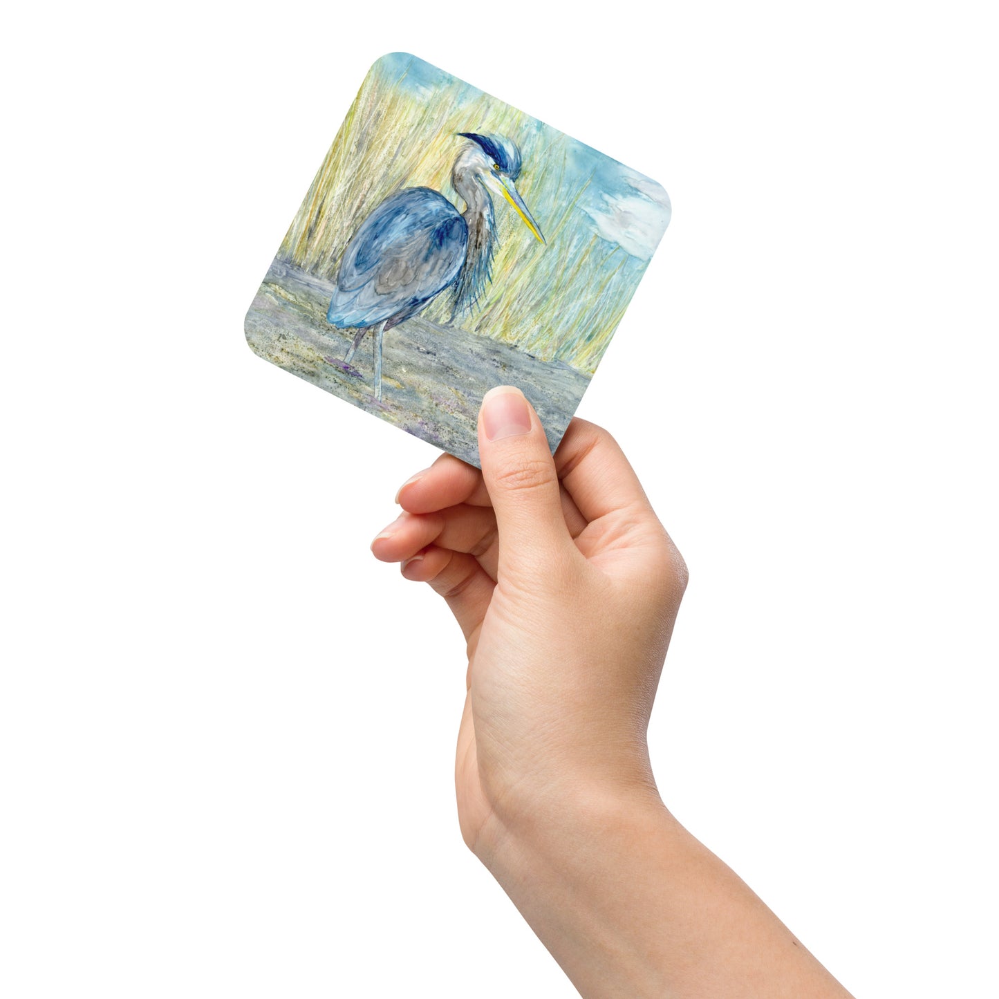 Great Blue Heron Coaster Set