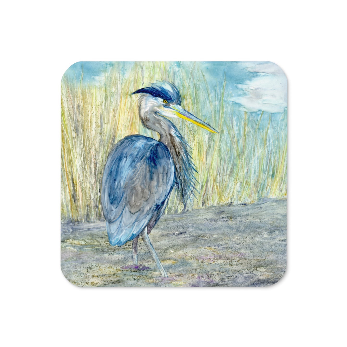 Great Blue Heron Coaster Set