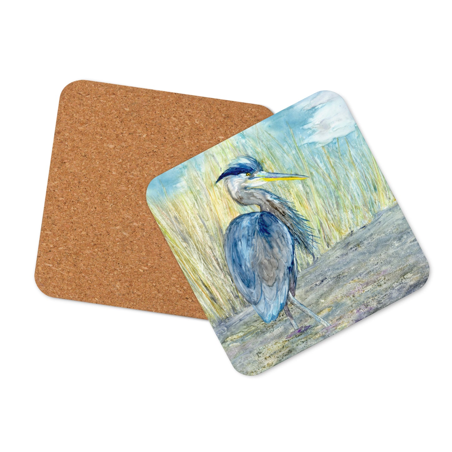 Great Blue Heron Coaster Set