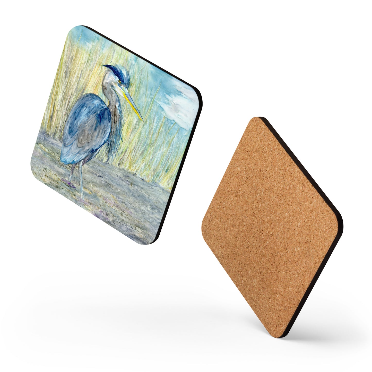 Great Blue Heron Coaster Set