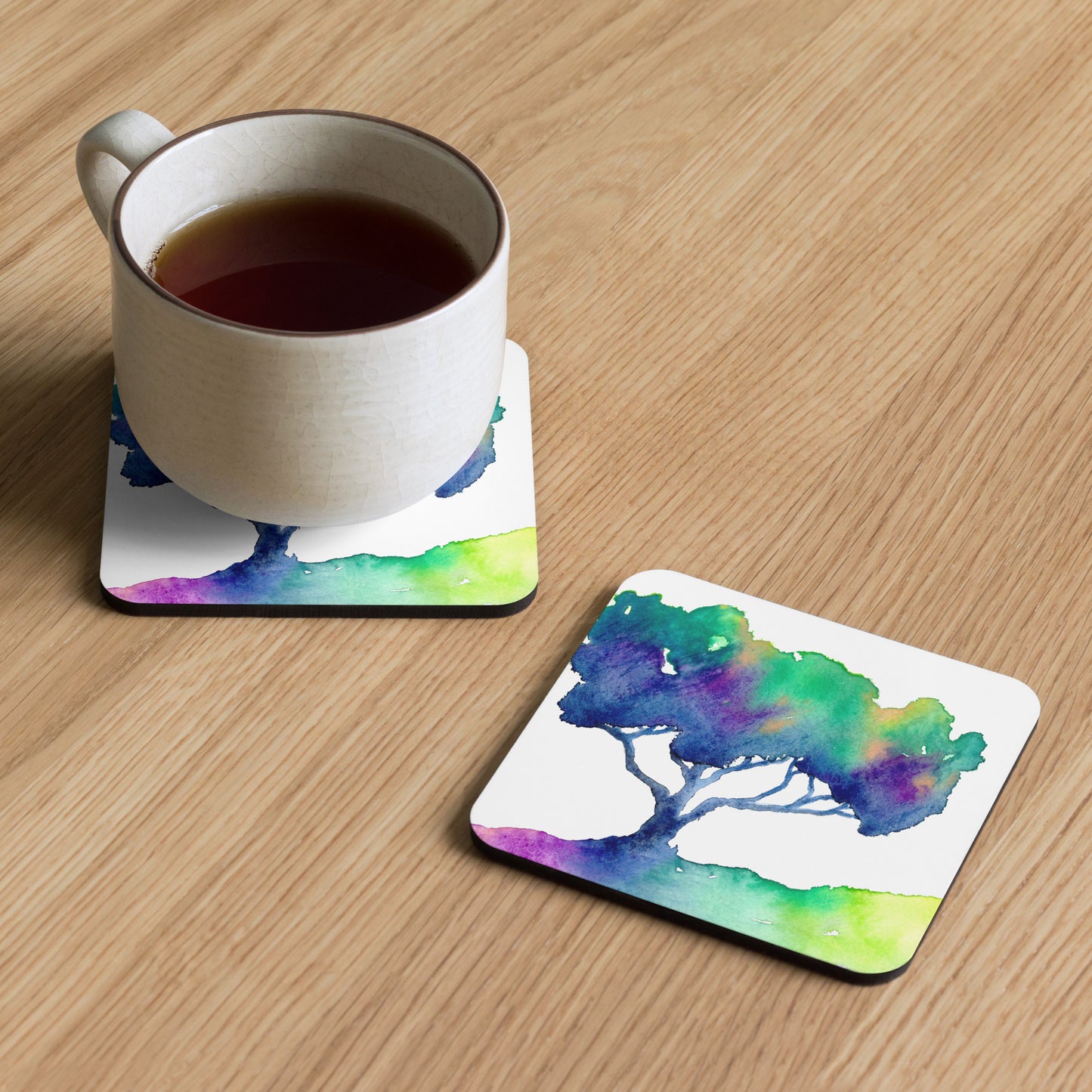 Hue Oak Tree Coaster Set