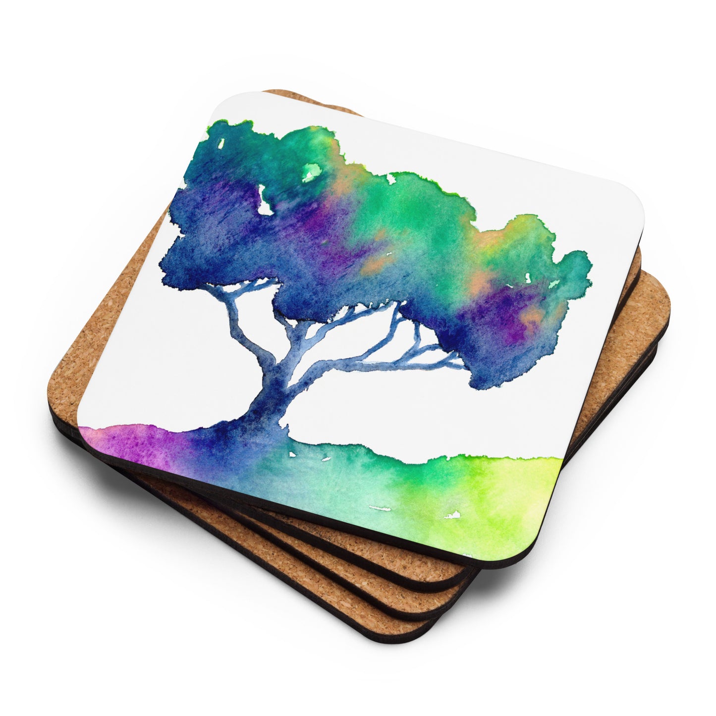 Hue Oak Tree Coaster Set