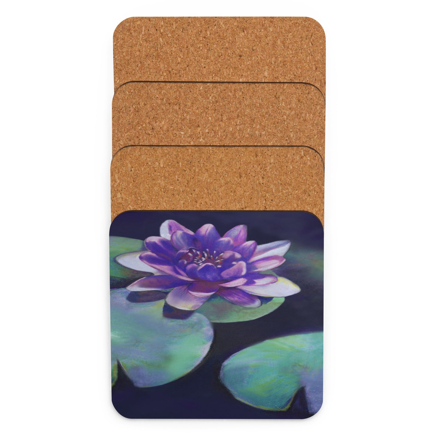 Purity Waterlily Coaster Set