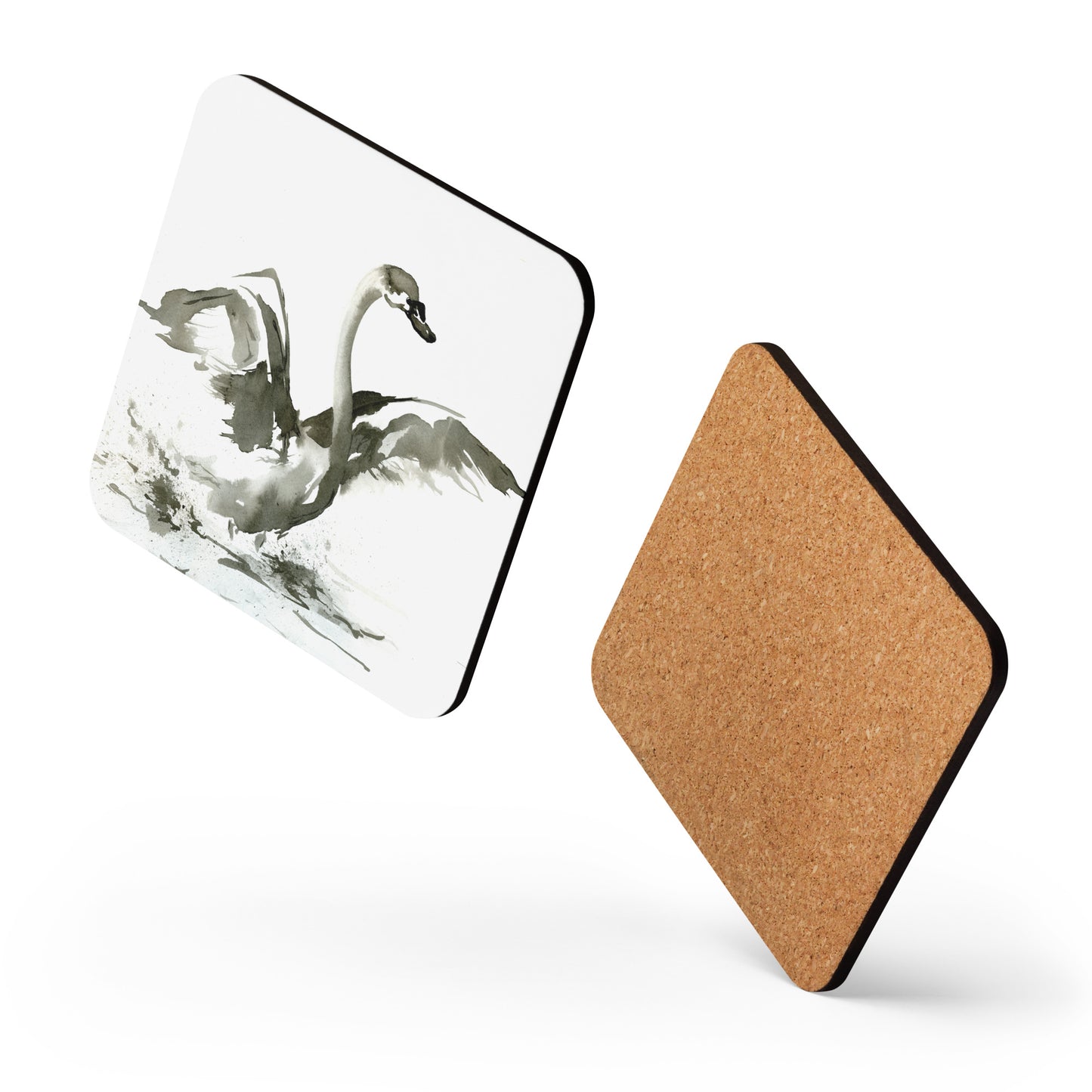 Swan Coaster Set