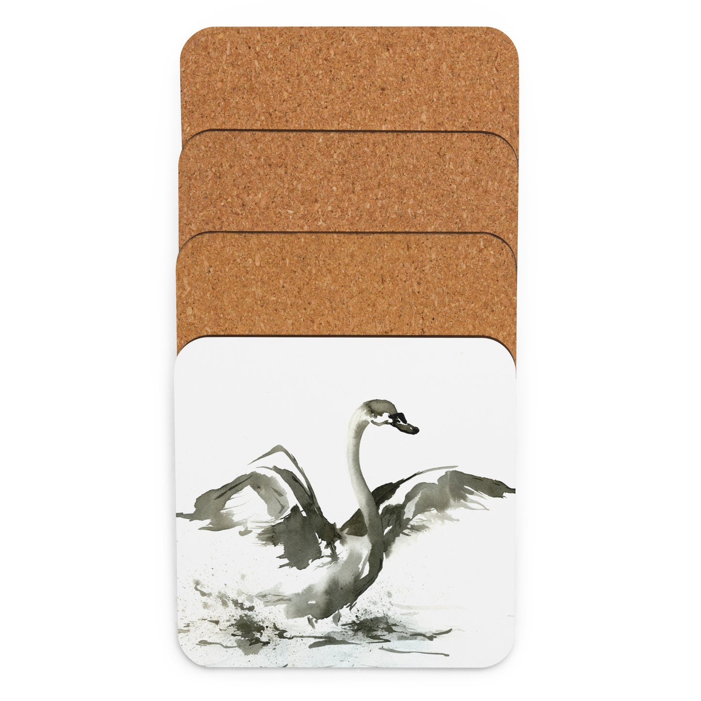 Swan Coaster Set