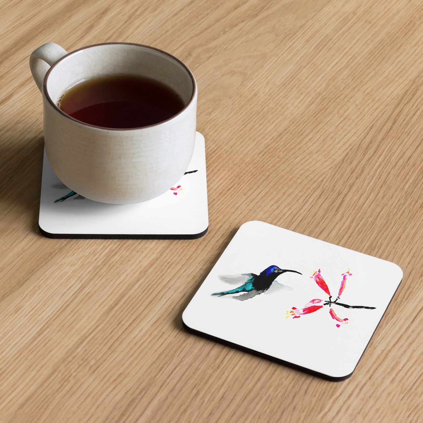Hummingbird Coaster Set