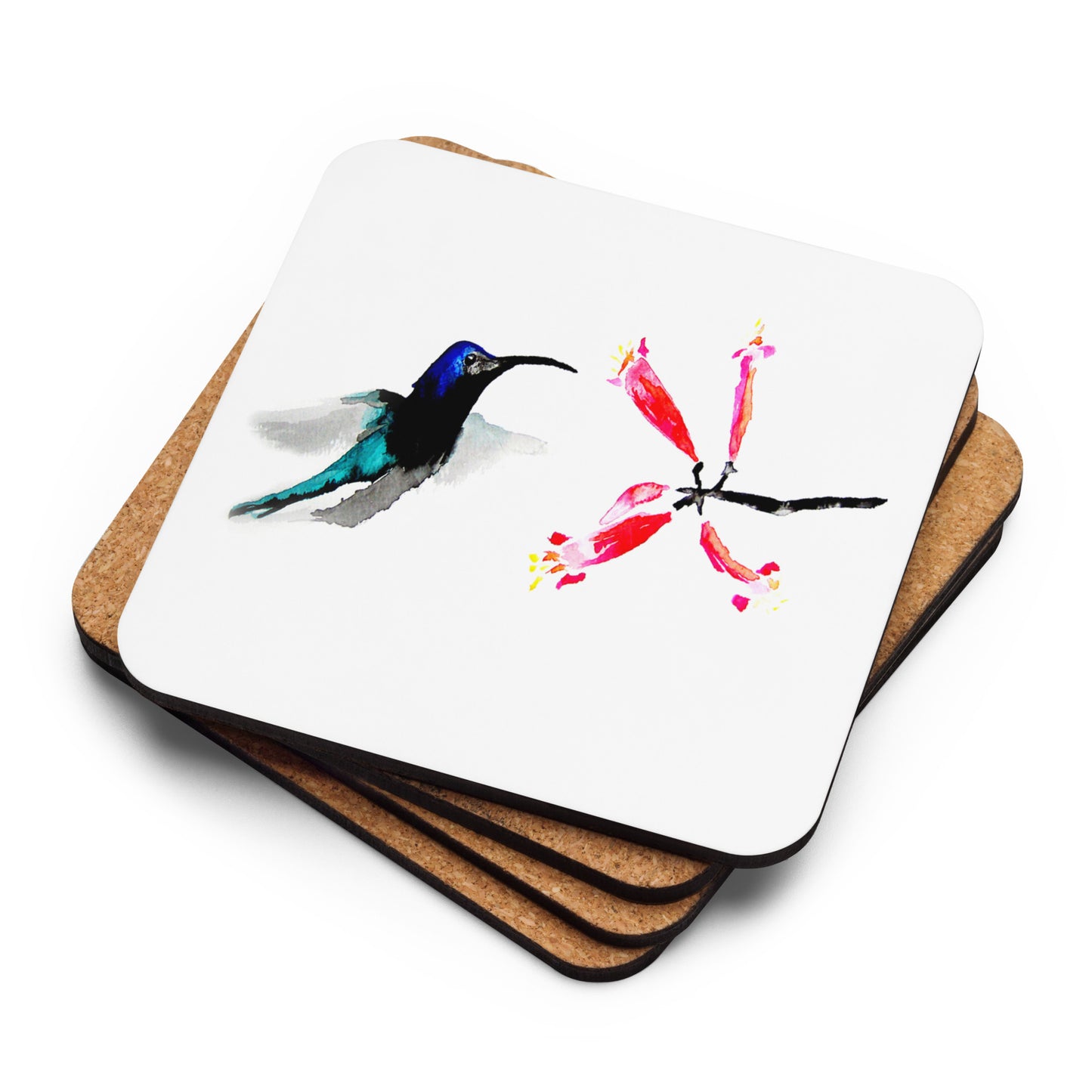 Hummingbird Coaster Set