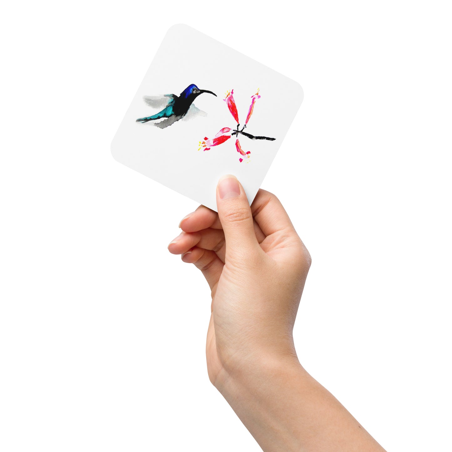 Hummingbird Coaster Set