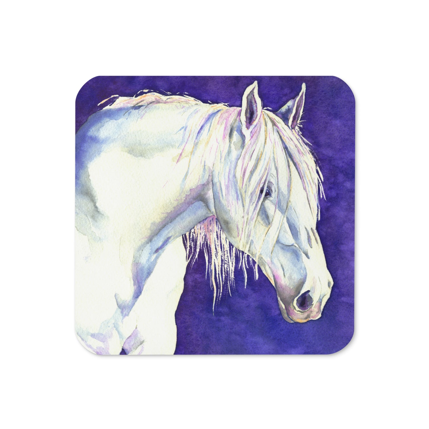 White Horse Coaster Set