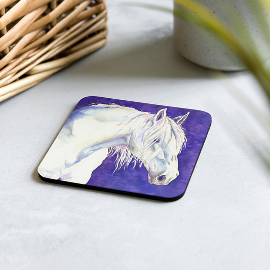 White Horse Coaster Set