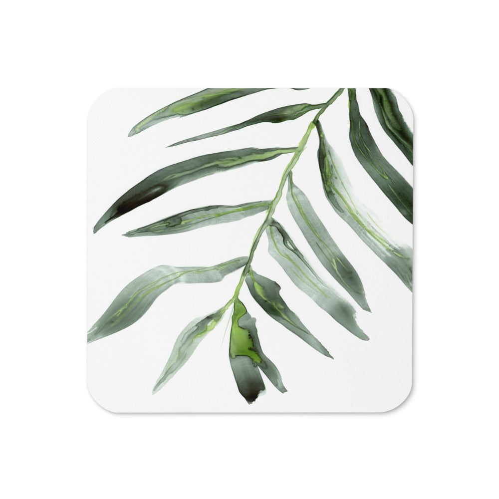 Palm Frond Coaster Set