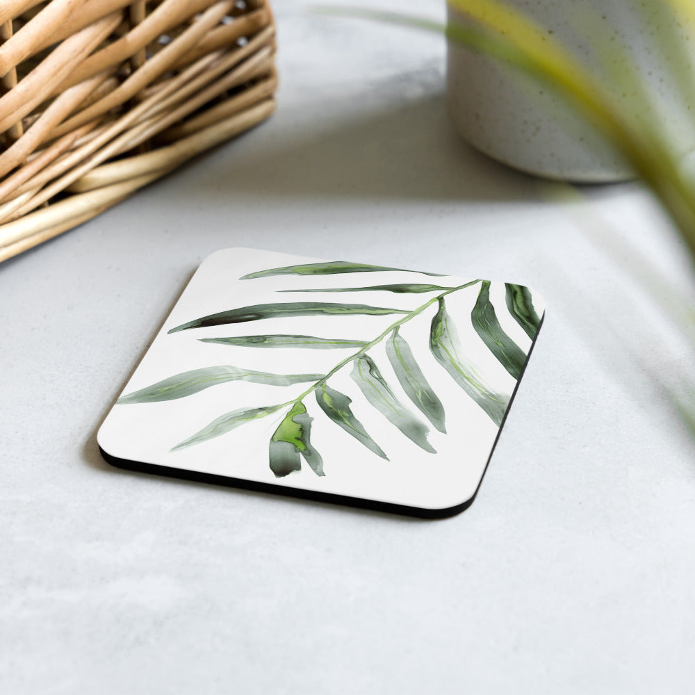 Palm Frond Coaster Set