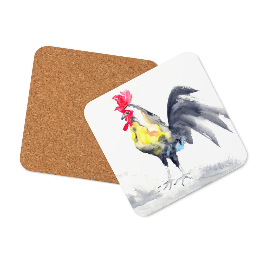 Rooster Coaster Set