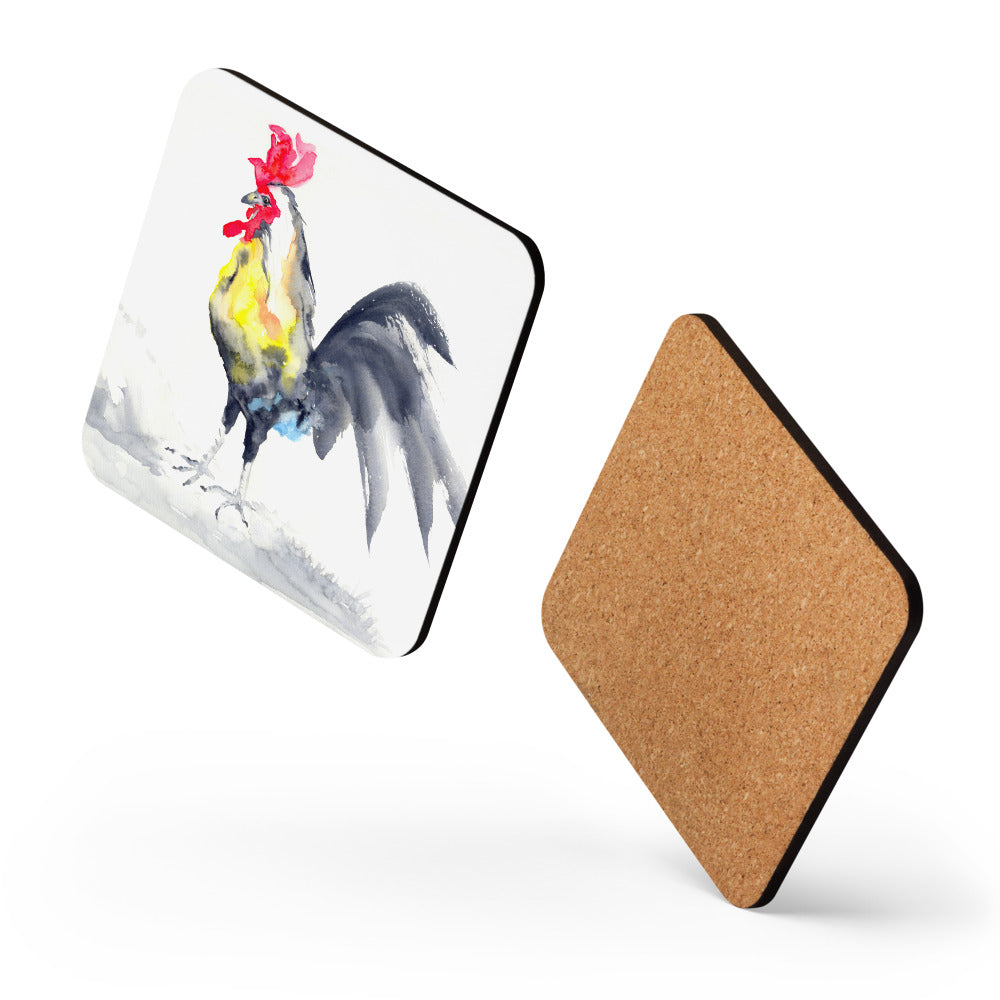 Rooster Coaster Set