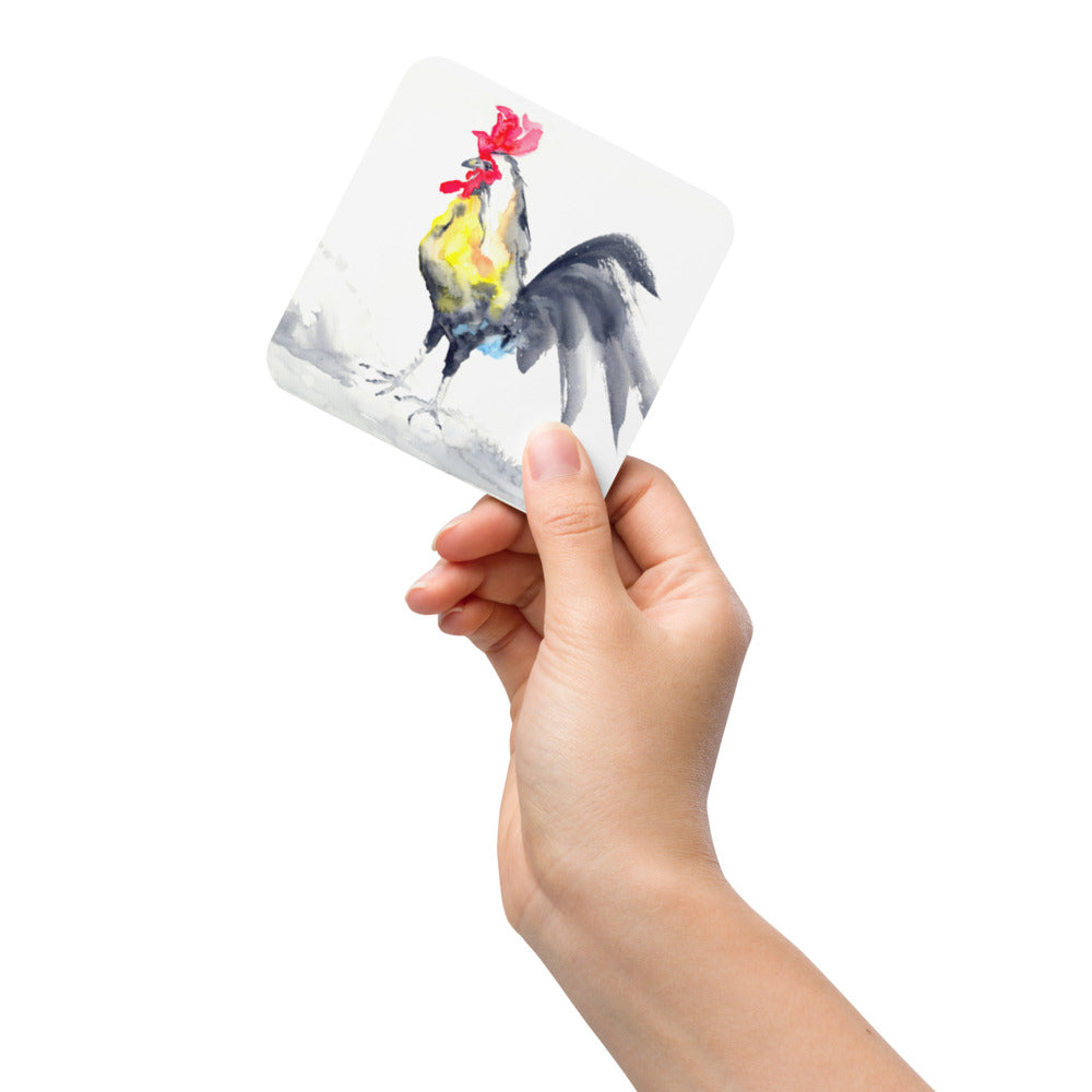Rooster Coaster Set