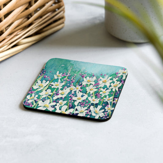 Dancing Daisies Coaster Set