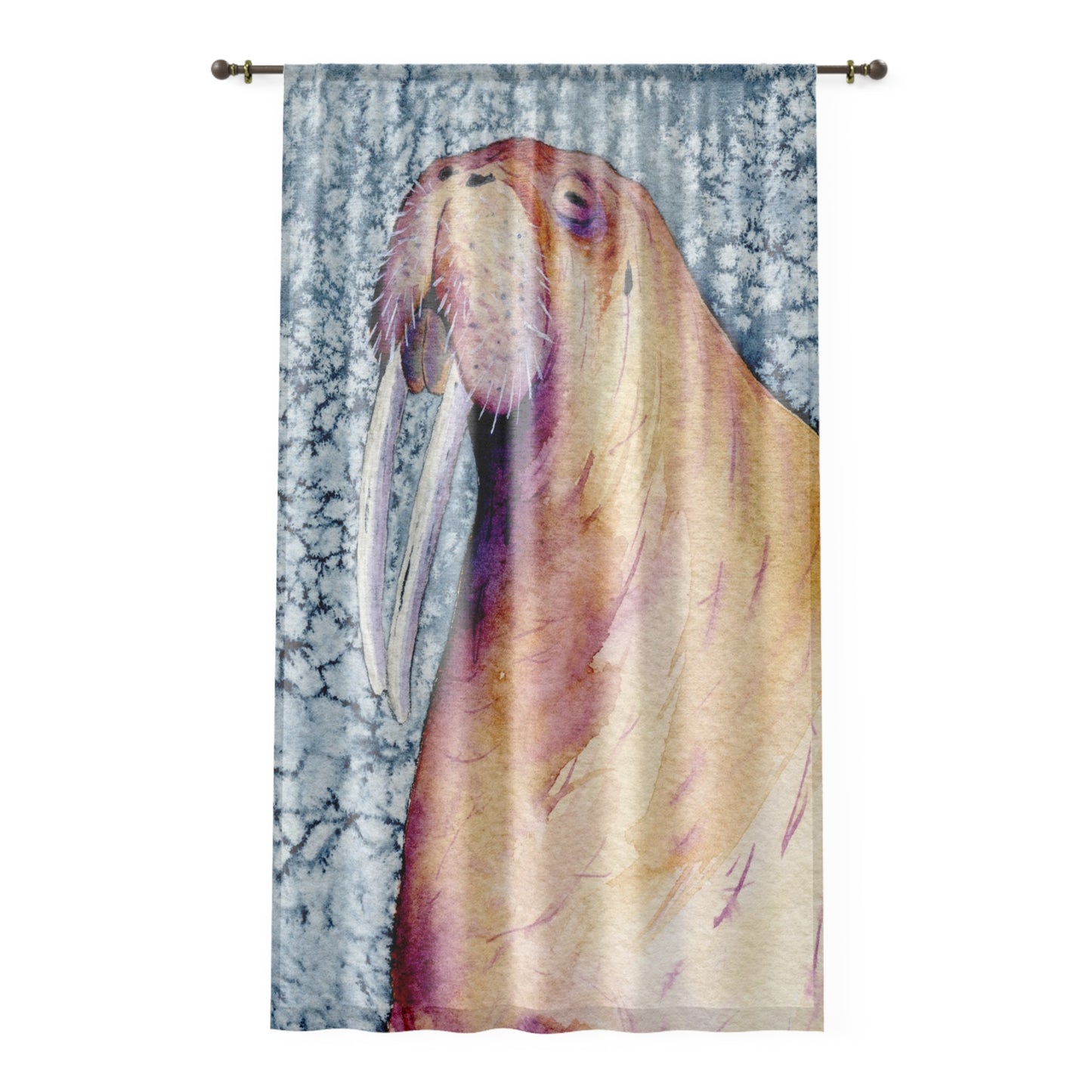 Walrus Black Out or Sheer Curtains