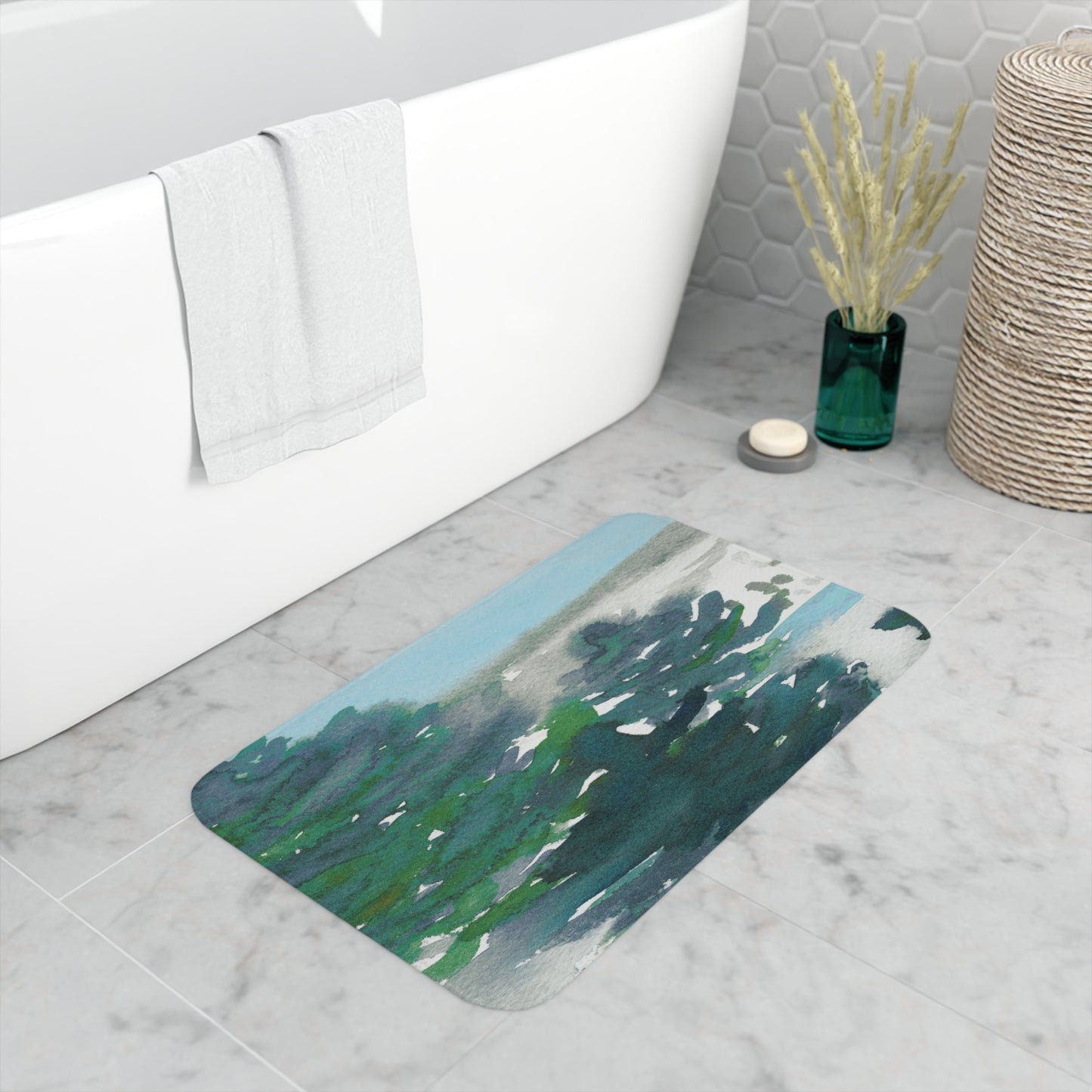 Winter's Tale Bath Mat