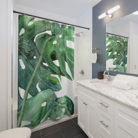 Duschvorhang Monstera