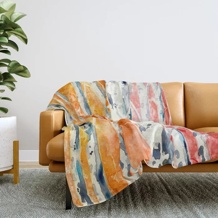 Falling for Color Fleece Blanket