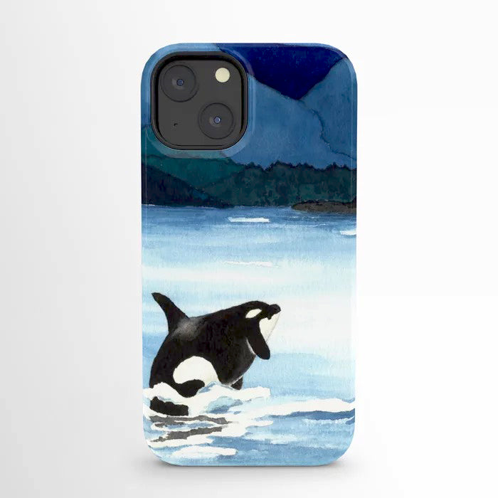 Orca Breach Phone Case