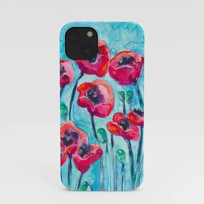 Poppy Sky Phone Case