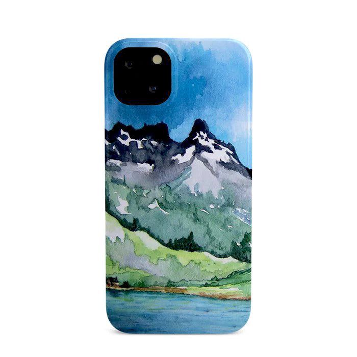 Serenity Mountains Phone Case