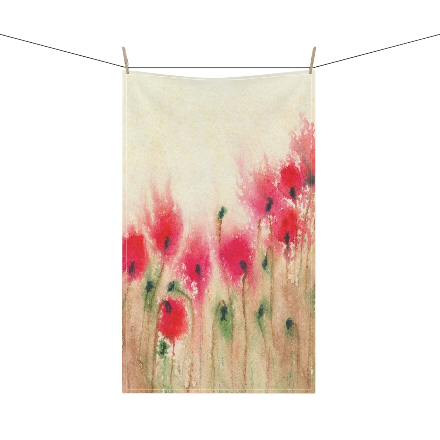 Field of Poppies Cotton Tea Towels