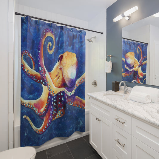 Octopus Shower Curtain