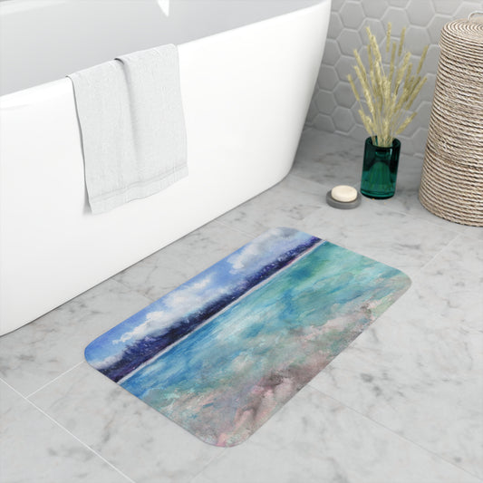 Aegean Sea Bath Mat