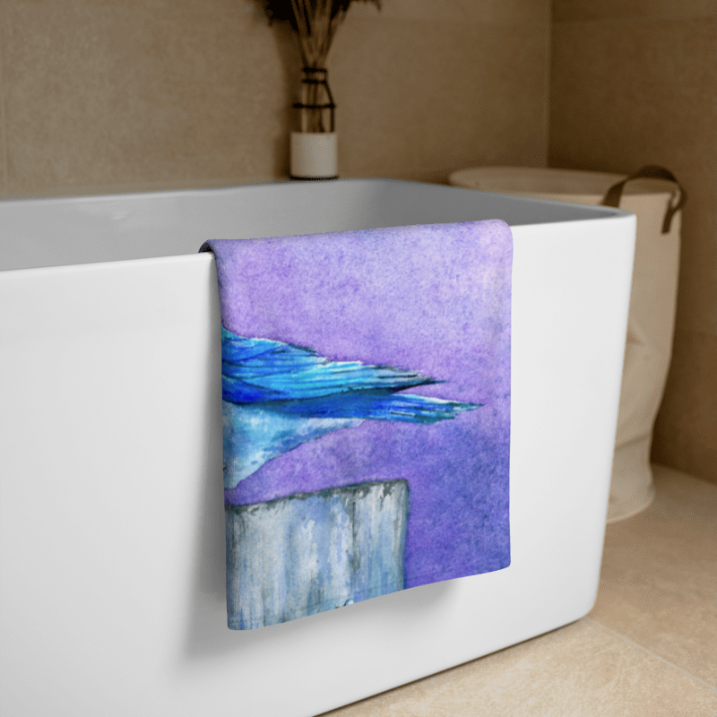 Bluebird Bliss Towel