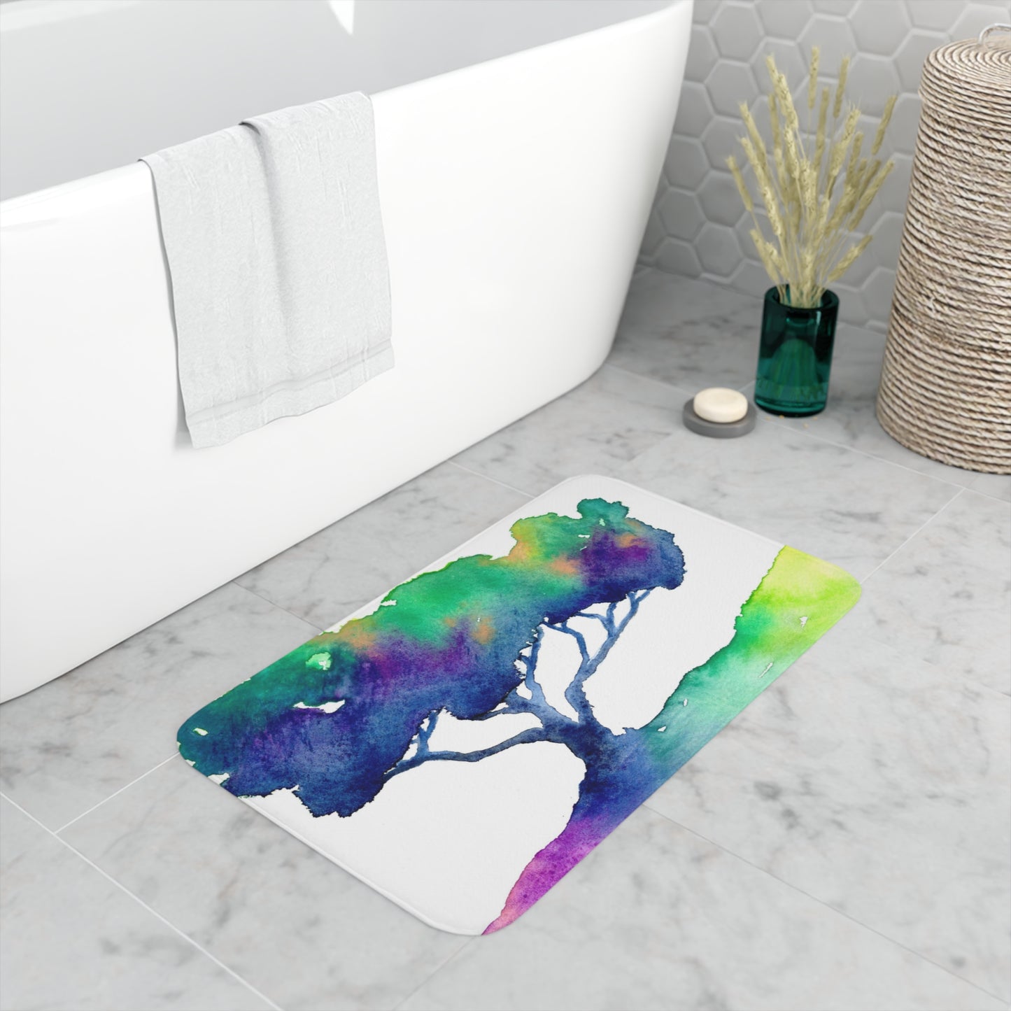 Hue Oak Tree Bath Mat