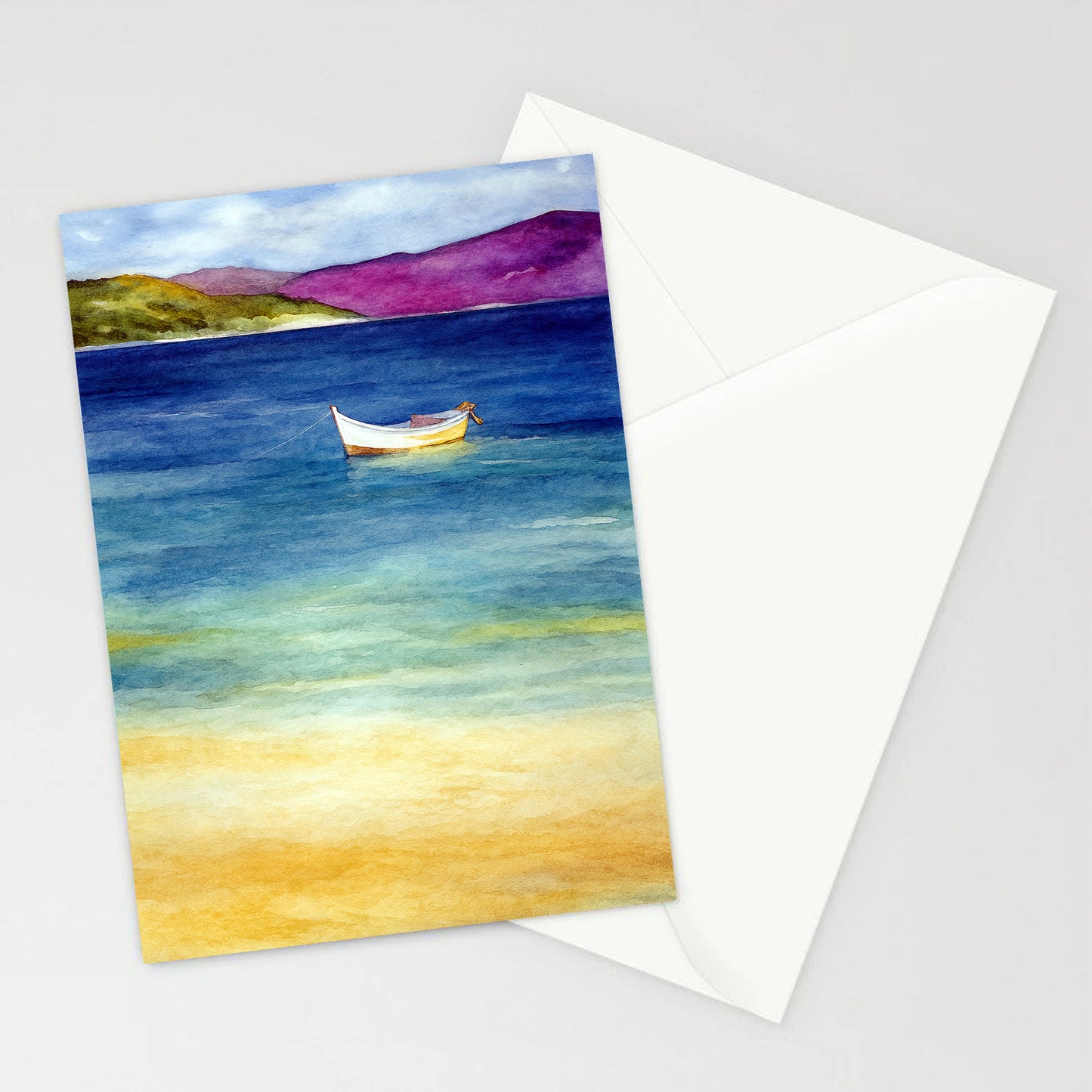 Jamaica Seascape Art Card (Copy)