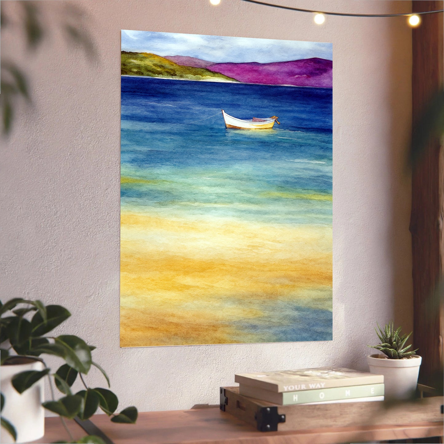 Jamaica Painting Birchwood or Metal Art Print