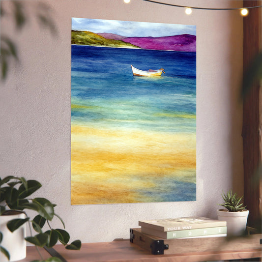 Jamaica Painting Birchwood or Metal Art Print