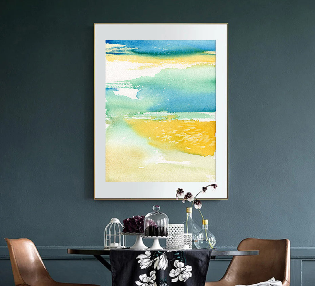Fall Into Your Ocean Eyes - Art Print