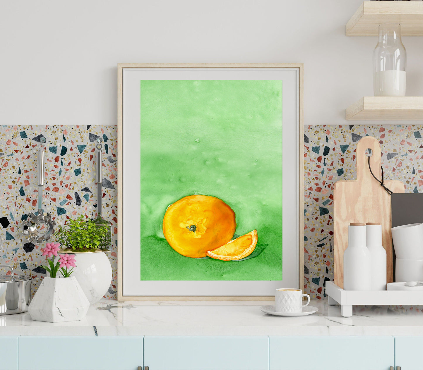 Orange Slice - Art Print