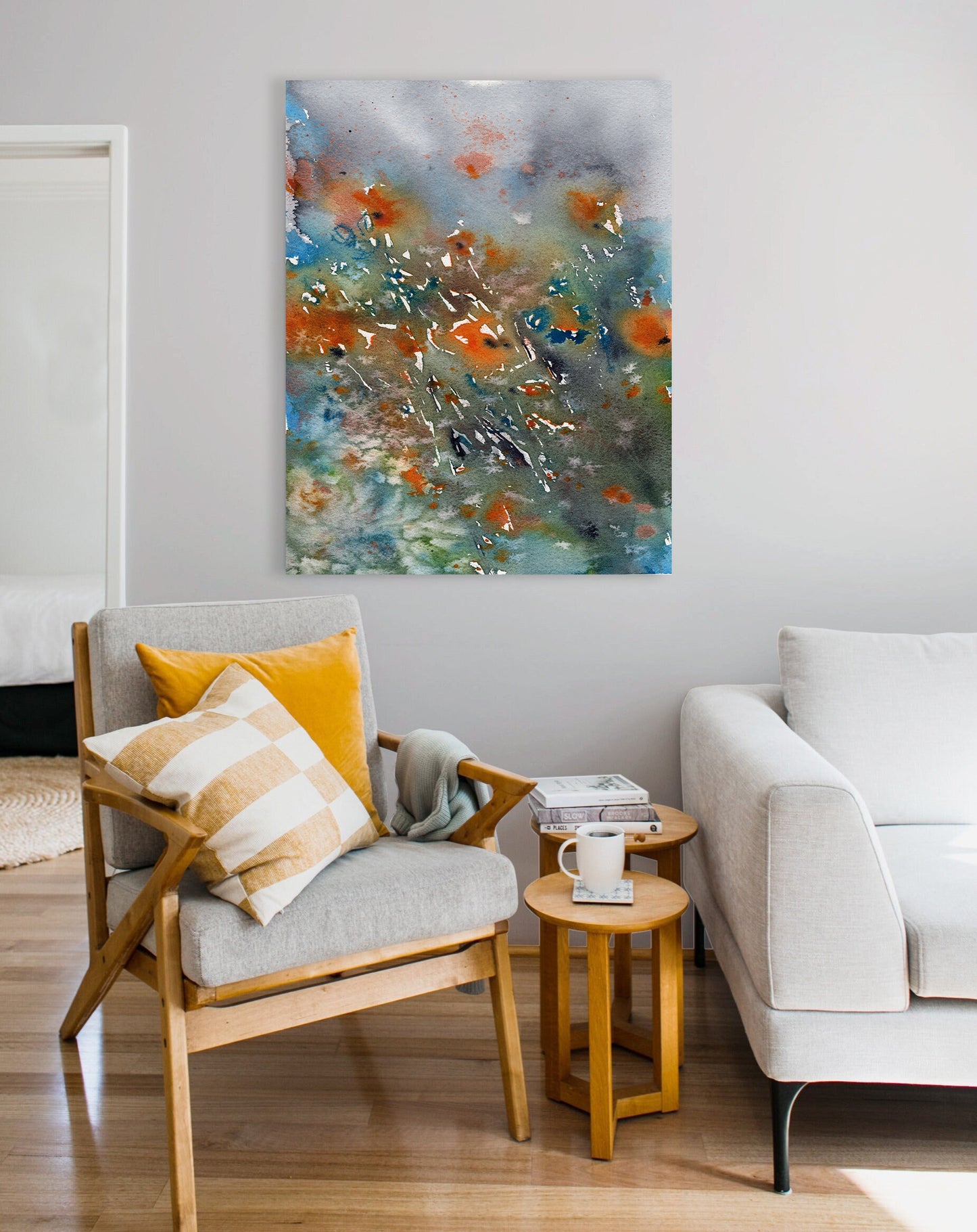 Orange Poppies - Art Print