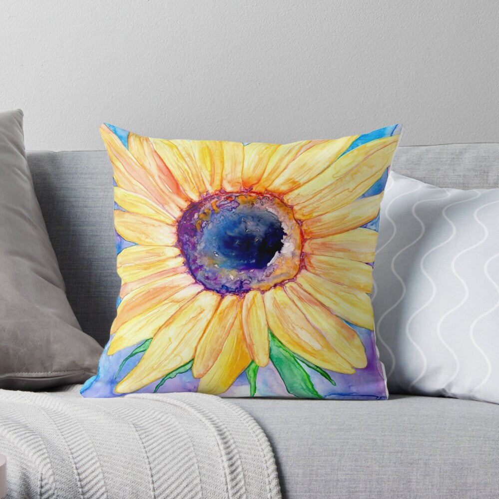 Sunflower Decorative Pillow Cover