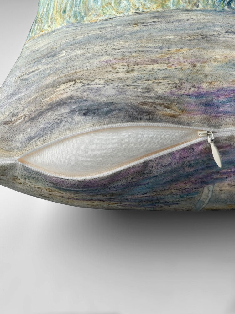 Great Blue Heron Decorative Pillow Cover