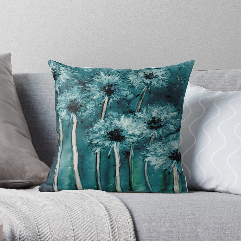 Dandelion Wishes Decorative Pillow Cover