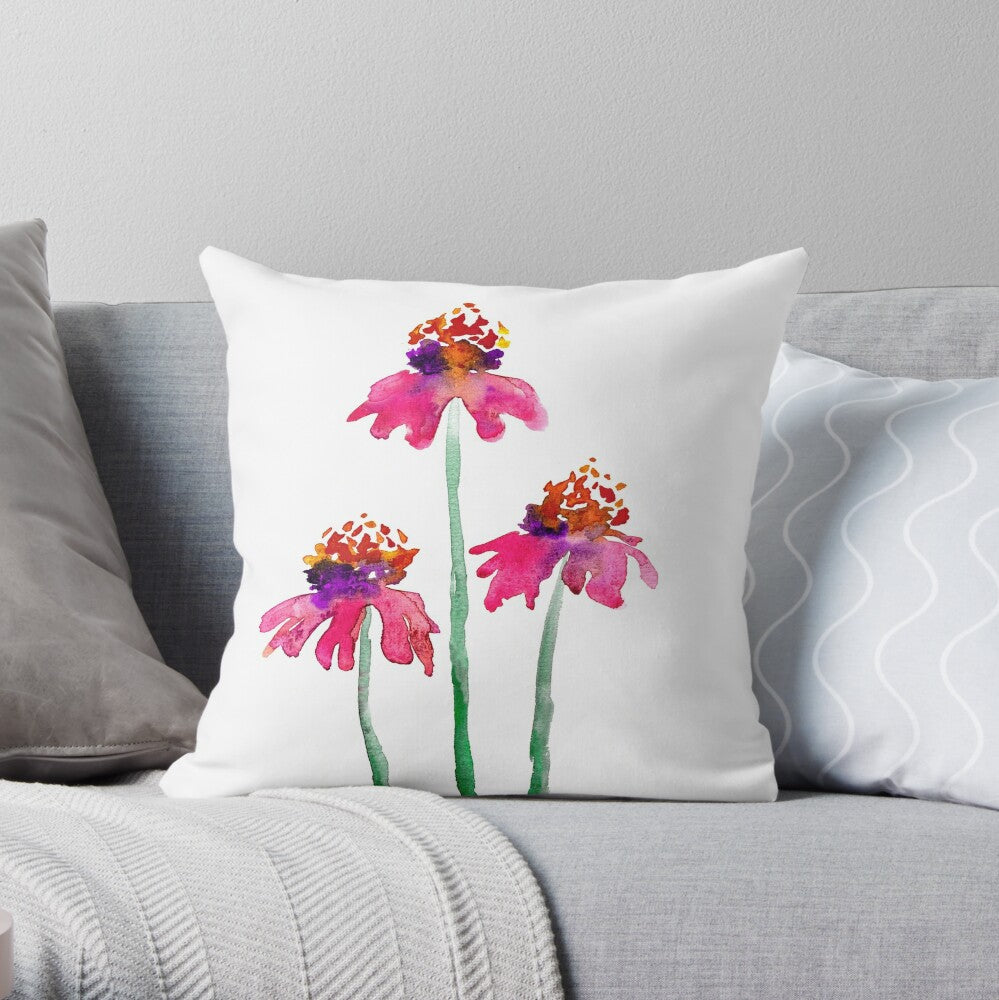 Echinacea Decorative Pillow Cover