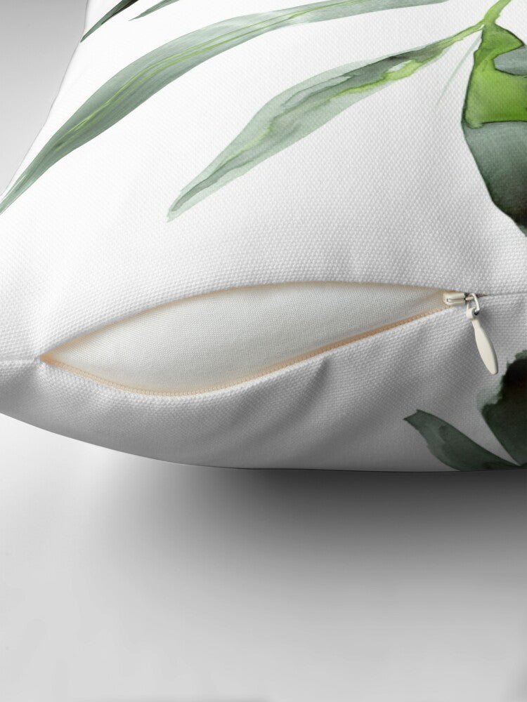 Palm Frond Decorative Pillow Cover